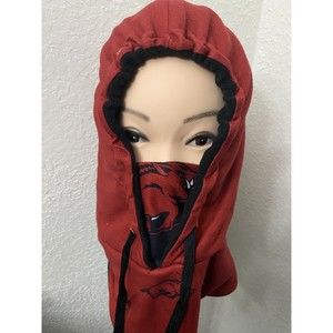 Arkansas  Razorbacks Unisex  Hooded Gaiter
